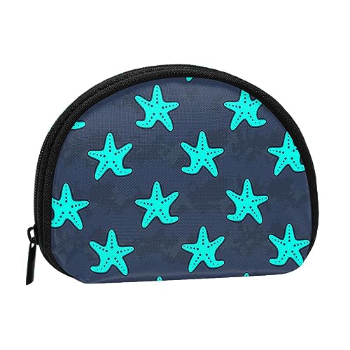 Starfish-Münzgeldbörse für Damen und Mädchen, Kleingeldbörse, zum Mitnehmen, Kleingeld, Kartenhalter, Schlüsselhalter von AOOEDM