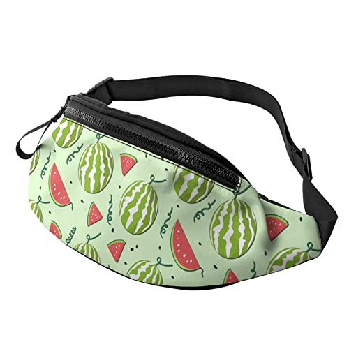 Wassermelone Gürteltasche Sport Casual Hüfttasche für Damen Herren Modisch von AOOEDM