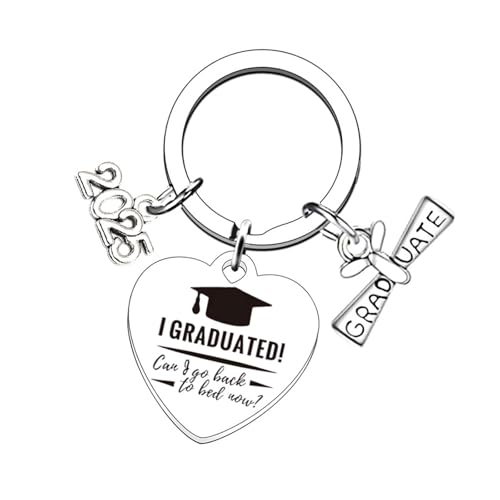 AOOOWER 2025 Schlüsselanhänger zum Schulabschluss, einzigartiger Schlüsselhalter, Edelstahl-Textur, geeignet für Teenager und Jungen, 3cm28*29mm, Aus Edelstahl, Kein Edelstein AOOOWER 2025 Schlüsselanhänger zum Schulabschluss, einzigartiger Schlüsselhalter, Edelstahl-Textur, geeignet für Teenager und Jungen, 3cm28*29mm, Aus Edelstahl, Kein Edelstein von AOOOWER