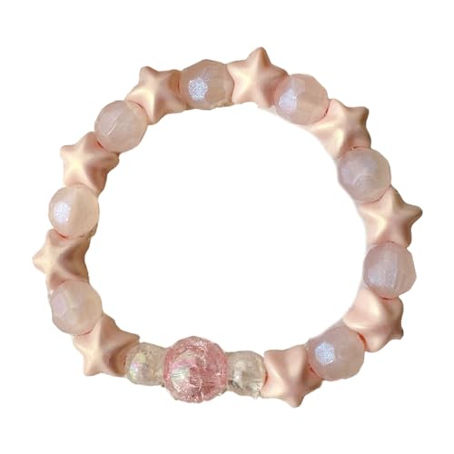 AOOOWER Accessories Corss Anhänger klare Kristallperlen Armband für Frauen Punk Vintage Lmitation Perlen Mädchen von AOOOWER