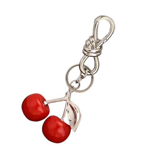 AOOOWER Anhänger Schlüsselanhänger für Taschen und Geldbörsen, lebendiger Obst-Schlüsselanhänger, Harz, geeignet für Reisen und von AOOOWER