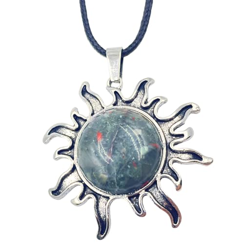 AOOOWER Auffällige große Sonnenanhänger, Kristall-Halskette, Weihnachtsschmuck, Geschenk für Party AOOOWER Auffällige große Sonnenanhänger, Kristall-Halskette, Weihnachtsschmuck, Geschenk für Party von AOOOWER