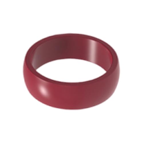 AOOOWER Bunte Silikonringe, bequem, Unisex, Sportring, Fingerschmuck für Outdoor-Aktivitäten wie Wandern und, 1.95x1.95in, Silikon, Kein Edelstein von AOOOWER