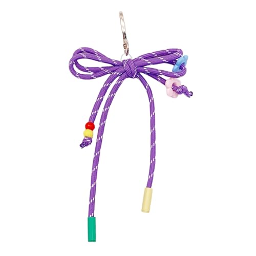 AOOOWER Buntes geflochtenes Nylon-Seil-Schlüsselanhänger, angenehme Haptik, wasserdicht und schmutzabweisend, Bastelbedarf für den täglichen Gebrauch, Size Length 16cm/6.30inch, Metalllegierung, Nylon AOOOWER Buntes geflochtenes Nylon-Seil-Schlüsselanhänger, angenehme Haptik, wasserdicht und schmutzabweisend, Bastelbedarf für den täglichen Gebrauch, Size Length 16cm/6.30inch, Metalllegierung, Nylon von AOOOWER