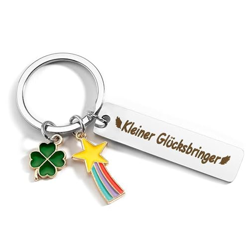 AOOOWER Einzigartiger Schlüsselanhänger mit grünem Blattmotiv, Edelstahl, Dekoration für Geldbörse, Tasche, 12*50mm//30mm, Aus Edelstahl, Kein Edelstein AOOOWER Einzigartiger Schlüsselanhänger mit grünem Blattmotiv, Edelstahl, Dekoration für Geldbörse, Tasche, 12*50mm//30mm, Aus Edelstahl, Kein Edelstein von AOOOWER
