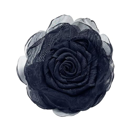 AOOOWER Elegante Blumenbrosche Haarspange Blume Haarnadel stilvolles Accessoire Mode Anstecknadel Kopfschmuck für Mode von AOOOWER