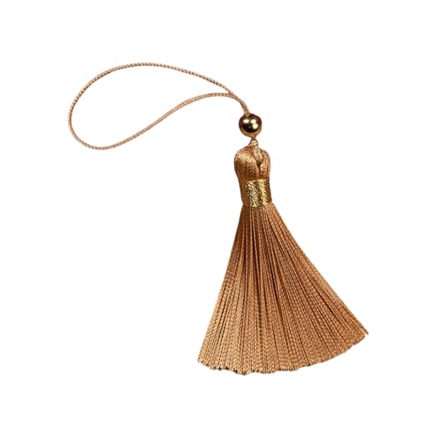 AOOOWER Eleganter Quasten-Anhänger, modisches Accessoire für trendige Damen-Schmuckherstellung und kreative Bastelprojekte, 13 cm, Eisseide-Polyester-Draht, Kein Edelstein AOOOWER Eleganter Quasten-Anhänger, modisches Accessoire für trendige Damen-Schmuckherstellung und kreative Bastelprojekte, 13 cm, Eisseide-Polyester-Draht, Kein Edelstein von AOOOWER