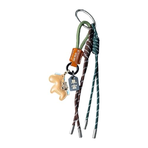 AOOOWER Exquisiter Quasten-Anhänger mit Sternen, handgefertigt, zum Aufhängen, geeignet für Rucksack-Dekoration und Zuhause von AOOOWER