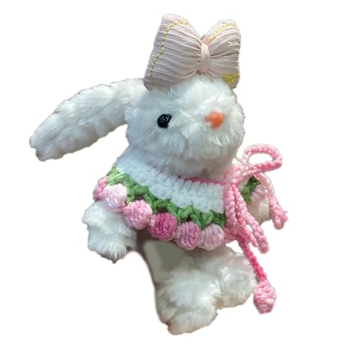 AOOOWER Handgefertigter geflochtener robuster Leder-Schlüsselanhänger mit Zink-Legierung, Verschluss für den täglichen Gebrauch und als Geschenk, 12.2cm*3.7cm, Lederseil + Zinklegierung, Kein von AOOOWER