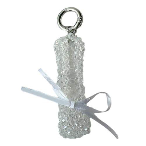 AOOOWER Handgewebter Leder-Schlüsselanhänger aus Rindsleder und geflochtenem Seil, Schlüsselanhänger für Autobesitzer und Geschäft, 15 cm, Rindsleder + Nylonseil + Zinklegierung, Kein Edelstein von AOOOWER