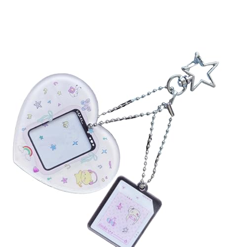 AOOOWER Handgezeichneter Cartoon-Acryl-Kartenhalter, Schlüsselanhänger, Cartoon-Acryl-Schlüsselanhänger für beliebte Musikfans und Mode, 7, Acryl, Kein Edelstein von AOOOWER