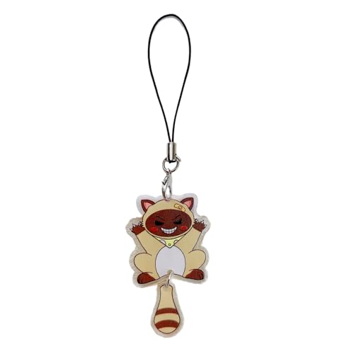 AOOOWER Katzen-Schlüsselanhänger, Handy-Charm, zarte Tierform, Schlüsselanhänger, Legierung, modischer Taschenanhänger, 13 cm, Acryl, Kein Edelstein AOOOWER Katzen-Schlüsselanhänger, Handy-Charm, zarte Tierform, Schlüsselanhänger, Legierung, modischer Taschenanhänger, 13 cm, Acryl, Kein Edelstein von AOOOWER