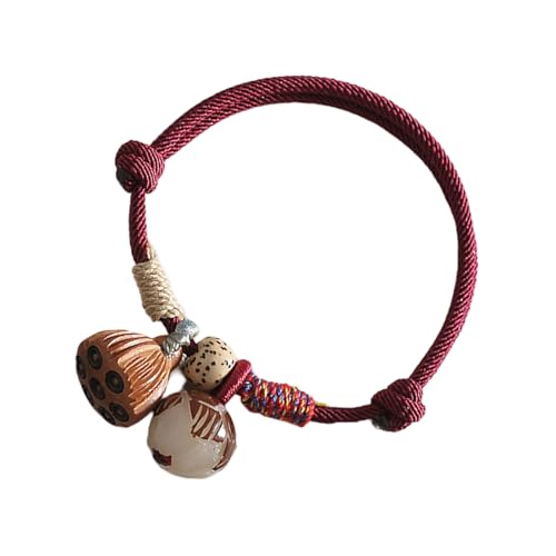 AOOOWER Mehrzweck-String-Armbänder für Schutz und Glück, verstellbare Kabbala-Kordel mit geflochtenen Designs für Männer, 13 cm, Kordel, Kein Edelstein von AOOOWER