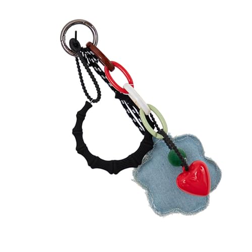 AOOOWER Mehrzweck-Taschenanhänger aus gewaschenem Stoff, handgewebt, für trendige Damen und modische Accessoires von AOOOWER