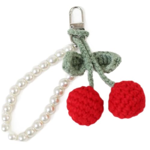 AOOOWER Modischer, stabiler Schlüsselanhänger mit Kätzchen-Motiv und Plüsch-Charm, niedlicher Tier-Schlüsselanhänger für Tasche, 7CM, Harz, Kein Edelstein von AOOOWER