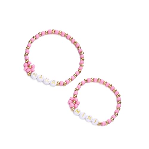 AOOOWER Packung mit 2 Herz-Perlen, stapelbar, Schmuck, Geschenke, Harz-Perlen, Armbänder, Zubehör für Muttertag und Geburtstag, SizeApprox.18cm/7.09inches 14cm/5.11inches, Harz, Kein Edelstein AOOOWER Packung mit 2 Herz-Perlen, stapelbar, Schmuck, Geschenke, Harz-Perlen, Armbänder, Zubehör für Muttertag und Geburtstag, SizeApprox.18cm/7.09inches 14cm/5.11inches, Harz, Kein Edelstein von AOOOWER