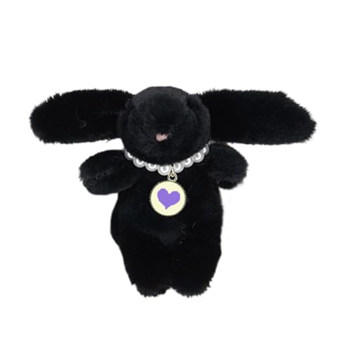 AOOOWER Plüsch-Halskette mit Anhänger, weich, gefüllt, Ornament, Schlüsselanhänger, schöne Anhänger für Geldbörse, Tasche, Rucksack, 10x7cm, Plüsch, Kein Edelstein von AOOOWER