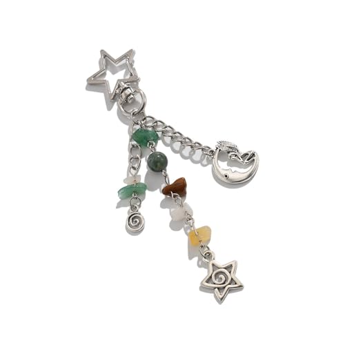 AOOOWER Schlüsselanhänger mit 3D-Schildkröten-Motiv, modische Tierform, Schlüsselanhänger, Schildkröte, Taschendekoration, 3.1x11.5cm, Kunststoff, Kein Edelstein von AOOOWER