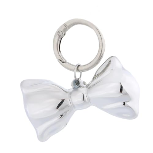 AOOOWER Schlüsselanhänger mit Schleife/Herz-Anhänger, Handy-Charm, abnehmbares Handy-Schlüsselband, handgefertigter Schlüsselanhänger, stilvoller Schmuck für Geldbörse, 45 cm, Metalllegierung, Kein AOOOWER Schlüsselanhänger mit Schleife/Herz-Anhänger, Handy-Charm, abnehmbares Handy-Schlüsselband, handgefertigter Schlüsselanhänger, stilvoller Schmuck für Geldbörse, 45 cm, Metalllegierung, Kein von AOOOWER