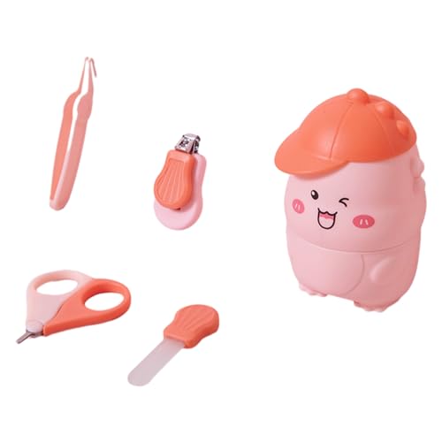 AOOOWER Sicheres Trimm-Set, bequemes Babypflege-Set, Schere für Kleinkinder, vielseitige Fellpflege, 7.8x5.85in, Kunststoff und Edelstahl, Kein Edelstein von AOOOWER