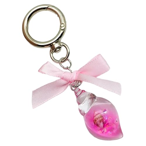 AOOOWER Stilvolle Muschelschleife Schlüsselanhänger, stilvolle und einzigartige Schlüsselanhänger, Dekoration, modisches Accessoire für Geldbörsen oder, 9.7cm, Legierung und Acryl, Kein Edelstein AOOOWER Stilvolle Muschelschleife Schlüsselanhänger, stilvolle und einzigartige Schlüsselanhänger, Dekoration, modisches Accessoire für Geldbörsen oder, 9.7cm, Legierung und Acryl, Kein Edelstein von AOOOWER