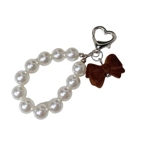 AOOOWER Stilvoller Damen-Schlüsselanhänger Cartoon 3D Tier Schlüsselanhänger Hängende Anhänger Ornament für Auto Handtaschen und Taschen, 3.9x3.9in, Beflockung + Legierung, Kein Edelstein von AOOOWER