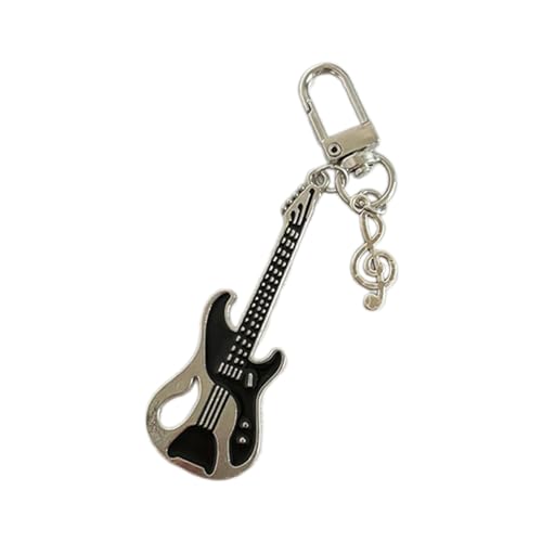 AOOOWER Stilvoller Schlüsselanhänger für E-Gitarre, Schmetterlings-Schlüsselanhänger, einzigartiges Herz-Schlüssel-Ornament, modischer Taschenanhänger, Metall, 510CM, Metall, Kein Edelstein AOOOWER Stilvoller Schlüsselanhänger für E-Gitarre, Schmetterlings-Schlüsselanhänger, einzigartiges Herz-Schlüssel-Ornament, modischer Taschenanhänger, Metall, 510CM, Metall, Kein Edelstein von AOOOWER