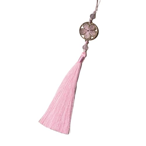 AOOOWER Traditioneller Han-Fu-Quasten-Anhänger mit glückverheißenden Blumen-Designs für Kulturbegeisterte und Mode-Suchende, 14 cm, Polyester, Kein Edelstein AOOOWER Traditioneller Han-Fu-Quasten-Anhänger mit glückverheißenden Blumen-Designs für Kulturbegeisterte und Mode-Suchende, 14 cm, Polyester, Kein Edelstein von AOOOWER