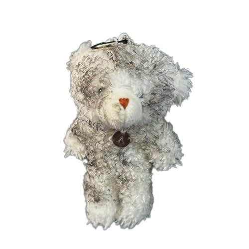 AOOOWER Tragbarer Mehrzweck-Schlüsselanhänger mit Schleife, robustes Acryl, modisches Accessoire für Damentaschen und Geldbörsen, 8 cm, Acryl, Kein Edelstein von AOOOWER