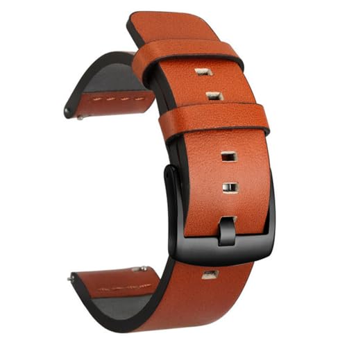 AOOOWER Verbessertes Leder-Uhrenarmband, einfache Installation, Uhrenarmband, Uhrenzubehör, mehrere Längen zur Auswahl von AOOOWER