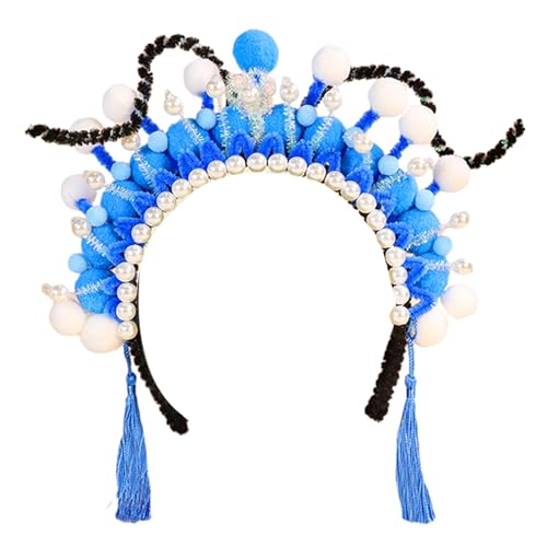 DIY Haarband-Set für Kinder, Peking, geeignet für Bühnenauftritte, Kollektion, vielseitig und trendig, Mädchen-Haarbänder für Kinder von AOOOWER
