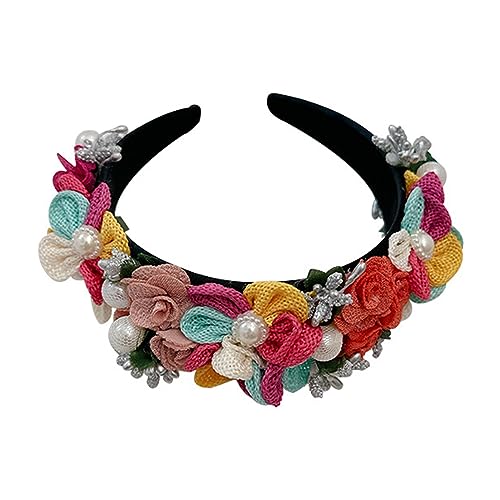 Damen Haarbänder Für Fotostudios Auffällige Requisiten Für Ostern Festival Party Alltagskleidung Kopfbedeckung Blumenstirnbänder Handgefertigtes Blumenstirnband Für Frauen von AOOOWER