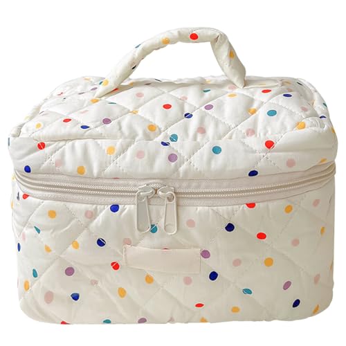 Effiziente Make-up-Aufbewahrungstaschen, raffinierte Reise-Kosmetik-Organisations-Etui, praktische Aufbewahrungstasche für Damen von AOOOWER