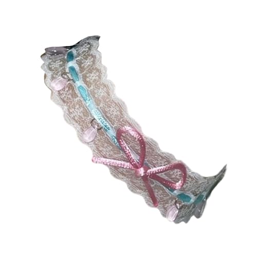 Trendige Spitzenschleifen Choker Halskette für Frauen Vielseitiges Accessoire für jedes Outfit von AOOOWER