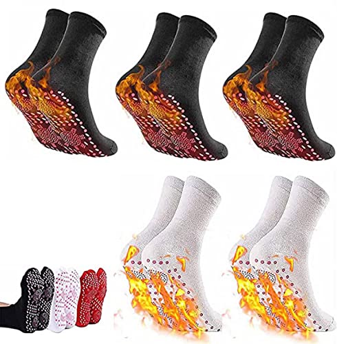 AOOPOO 5-Paar Turmalin Schlankheits-Gesundheitssocke,Turmalin Schlankheits-Gesundheitssocke,Turmalin Socken, Socken,Turmalin Schlankheits Socken, Gesundheitssocken (One Size) von AOOPOO