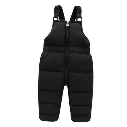 AOOPOO Baby Winterhose Leicht Daunenhose Schneehose Mädchen Jungen Dick Warm Winter Schnee Latzhose Kleinkind Winddicht Skihose Outdoorhose für Baby Kinder 1-4 Jahre von AOOPOO