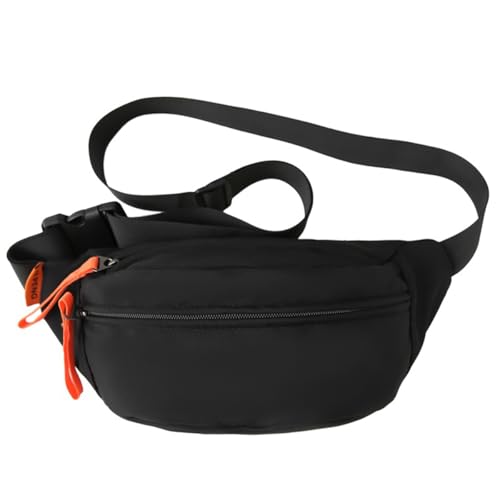 AOOPOO Bauchtasche Gürteltasche für Herren und Damen Mode Hüfttasche mit 3 Reißverschlusstaschen und Verstellbarer Gurt Umhängetasche Brusttasche Crossbody Bag für Outdoor Reise Sport Laufen Schule von AOOPOO