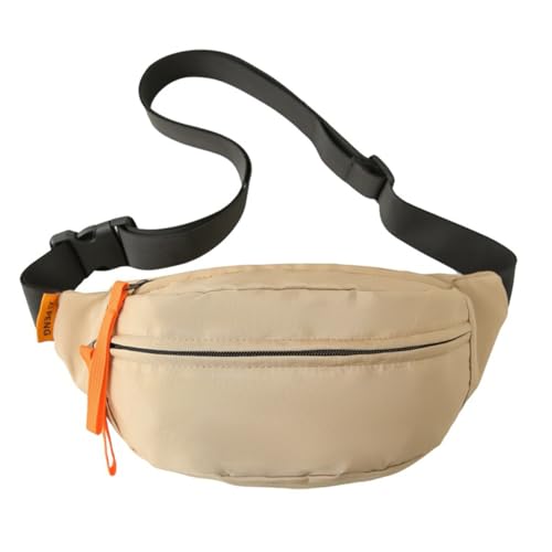 AOOPOO Bauchtasche Gürteltasche für Herren und Damen Mode Hüfttasche mit 3 Reißverschlusstaschen und Verstellbarer Gurt Umhängetasche Brusttasche Crossbody Bag für Outdoor Reise Sport Laufen Schule von AOOPOO