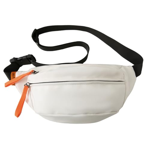 AOOPOO Bauchtasche Gürteltasche für Herren und Damen Mode Hüfttasche mit 3 Reißverschlusstaschen und Verstellbarer Gurt Umhängetasche Brusttasche Crossbody Bag für Outdoor Reise Sport Laufen Schule von AOOPOO