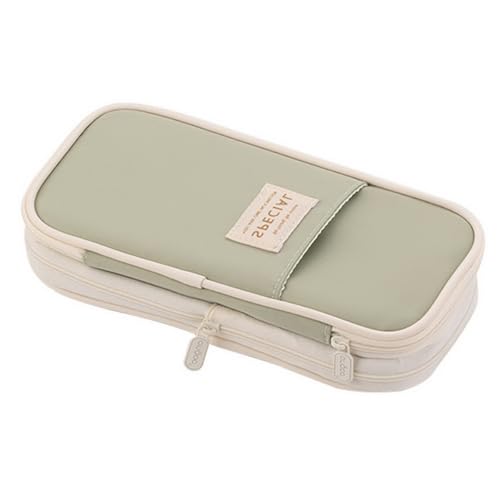 AOOPOO Federmäppchen mit großem Fassungsvermögen, Schreibwaren-Stifttasche für Teenager Mädchen Junge Federtasche, Pencil Case Aesthetic, Mäppchen Reißverschluss für Schule & Büro von AOOPOO
