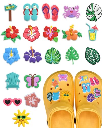 AORHOFJ 20PCS Schuh Charms, Crocs Anstecker für Kinder, PVC Shoe Charms Stecker Sticker, Charm für Clogs, Armband Kleinkinder Mädchen und Jungen, Schuhanstecker von AORHOFJ