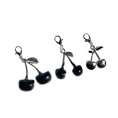 AOSAIXIS 3pcs Dunkle Kirschen Schlüsselbundzubehör Harzlegierung Kirschen Schlüsselanhänger Anhänger Ornament Perfekt Zum Hinzufügen Von Charme Zu Keys AOSAIXIS 3pcs Dunkle Kirschen Schlüsselbundzubehör Harzlegierung Kirschen Schlüsselanhänger Anhänger Ornament Perfekt Zum Hinzufügen Von Charme Zu Keys von AOSAIXIS