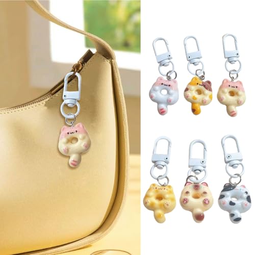 AOSAIXIS 6pcs Elegante Katzen Telefon Anhänger Hängende Anhänger Mobile Charm Bag Ornament Harz Textur Für Dekoration Und Geschenk Geben AOSAIXIS 6pcs Elegante Katzen Telefon Anhänger Hängende Anhänger Mobile Charm Bag Ornament Harz Textur Für Dekoration Und Geschenk Geben von AOSAIXIS