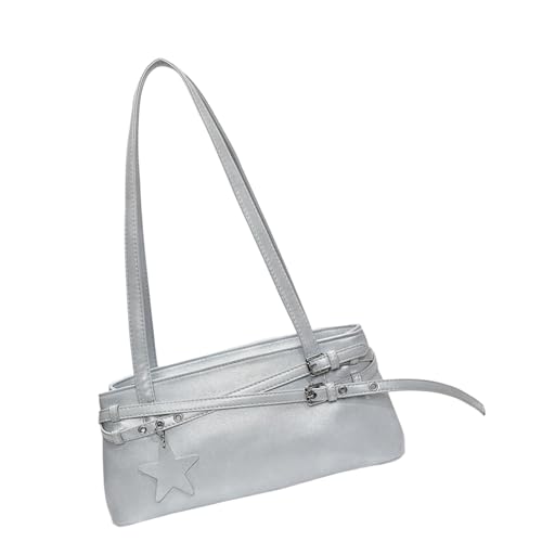AOSAIXIS Ästhetische Umhängetasche Für Frauen Stilvolle Unterarm Modische Achselhöhle Top Trendige Handtasche Schulter PU Leder Achselhilfe Modische Handtasche Für Jeden Tag von AOSAIXIS