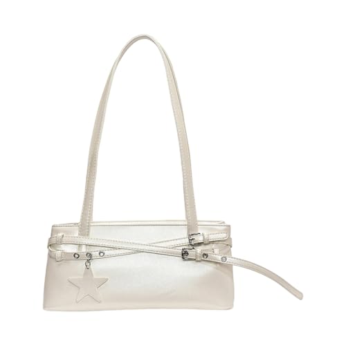 AOSAIXIS Ästhetische Umhängetasche Für Frauen Stilvolle Unterarm Modische Achselhöhle Top Trendige Handtasche Schulter PU Leder Achselhilfe Modische Handtasche Für Jeden Tag von AOSAIXIS