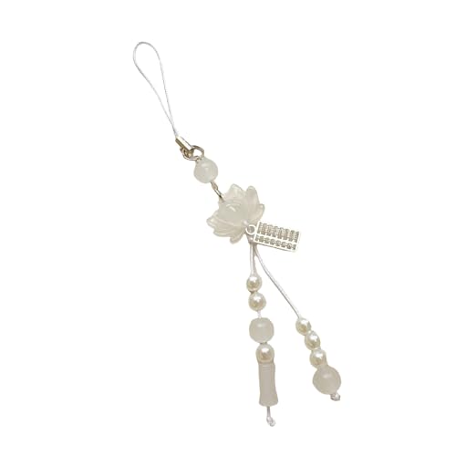 AOSAIXIS Blumen Telefon Charme Ancient Styles Schlüsselbund Anhänger Mit Acrylperlen Handgefertigtes Perlen Handy Lanyard AOSAIXIS Blumen Telefon Charme Ancient Styles Schlüsselbund Anhänger Mit Acrylperlen Handgefertigtes Perlen Handy Lanyard von AOSAIXIS