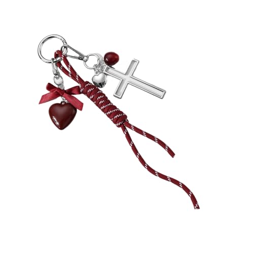 AOSAIXIS Bowknot Heart Keychain Leicht Geflochten AOSAIXIS Bowknot Heart Keychain Leicht Geflochten von AOSAIXIS