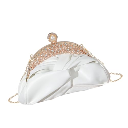 AOSAIXIS Damen Abendtasche Klauen Geldbörsen Für Frauen Hochzeitsfeier Handtasche Leder Crossbody Schulter Mit Abnehmbaren Kettenklauen Geldbörsen Für Frauen Abend von AOSAIXIS