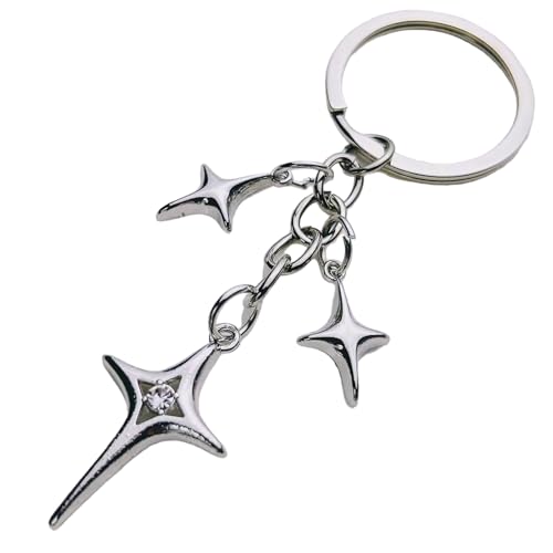 AOSAIXIS Delicate Star Und Mondschlüsselringlegierung Der Schlüsselbeutel Anhänger Ornament Schlüsselhalter Für Männer Und Frauen Anspruchsvoll AOSAIXIS Delicate Star Und Mondschlüsselringlegierung Der Schlüsselbeutel Anhänger Ornament Schlüsselhalter Für Männer Und Frauen Anspruchsvoll von AOSAIXIS