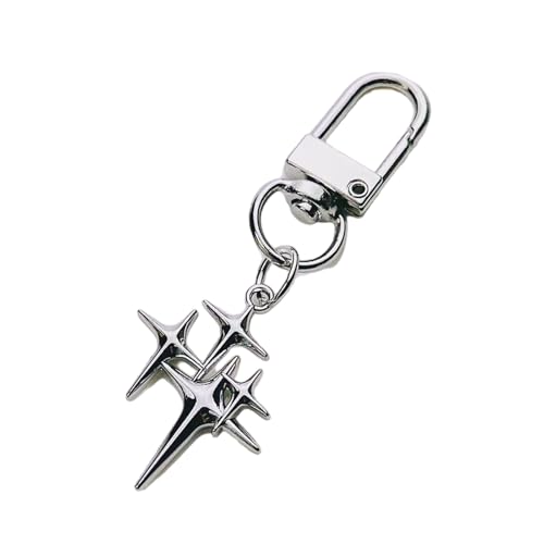 AOSAIXIS Delicate Star Und Mondschlüsselringlegierung Der Schlüsselbeutel Anhänger Ornament Schlüsselhalter Für Männer Und Frauen Anspruchsvoll von AOSAIXIS
